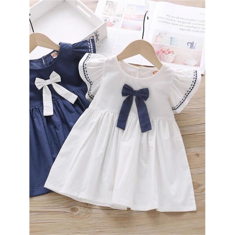 dress anak perempuan ribbon