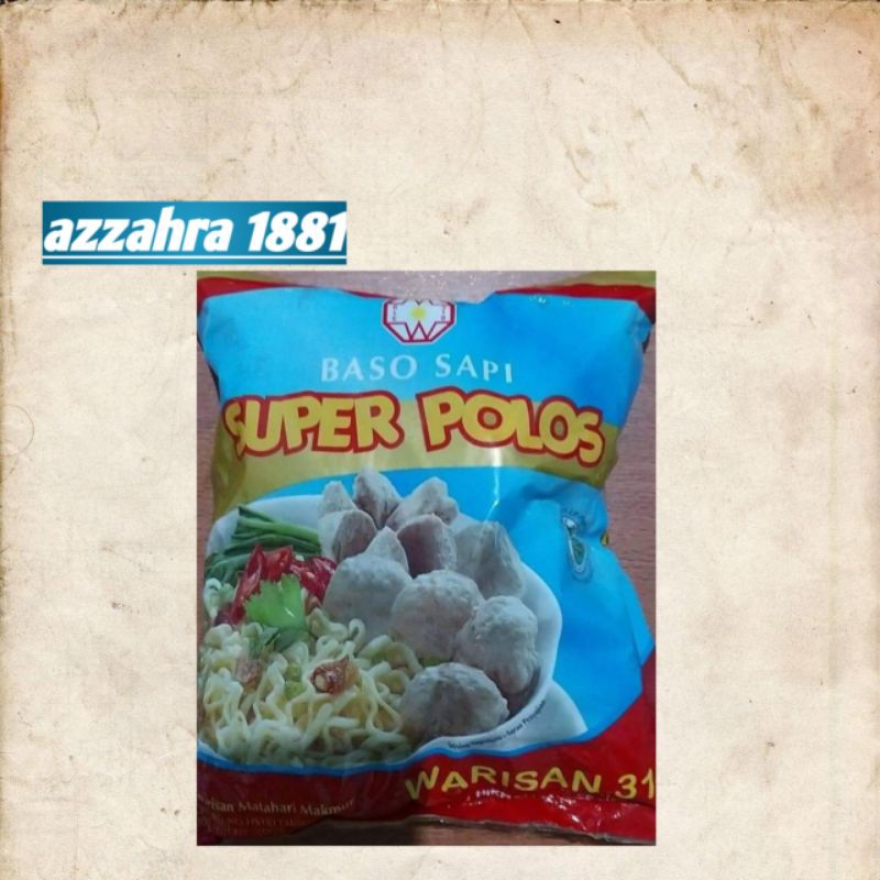 

1881 // bakso sapi warisan isi 50 super polos