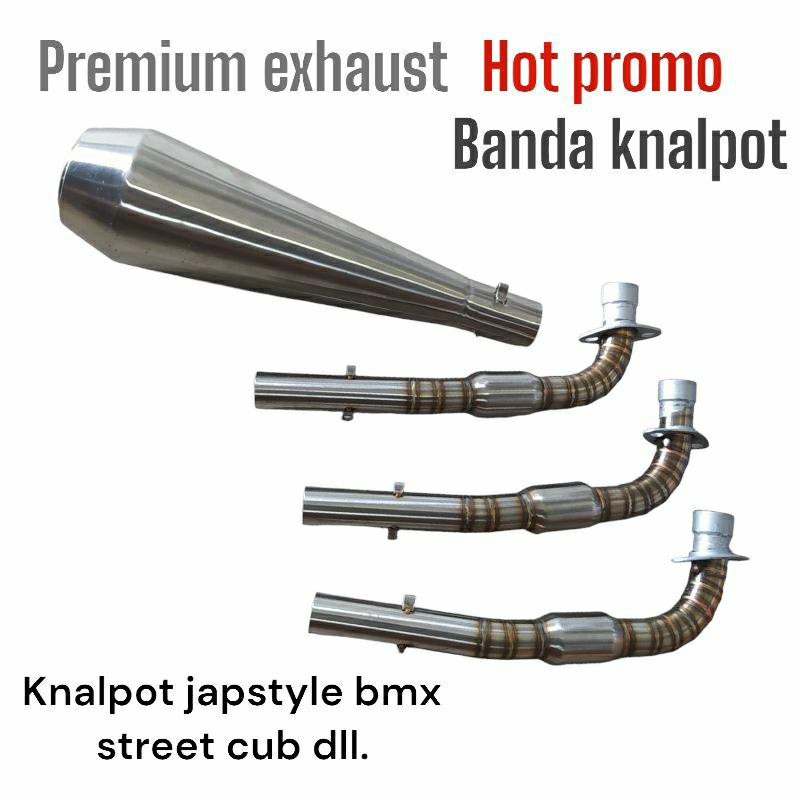 KNALPOT BMX JAPSTYLE STREET CUB ASTRA GRAND WINS DLL