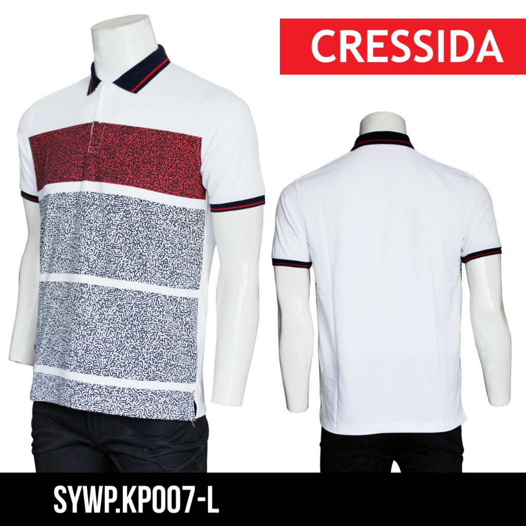 gof CRESSIDA SYWP.KP | SWWF.KW | SYWF.KF KAOS POLO SHIRT COWOK BERKERAH 100% Original Kaos kerah berkualitas