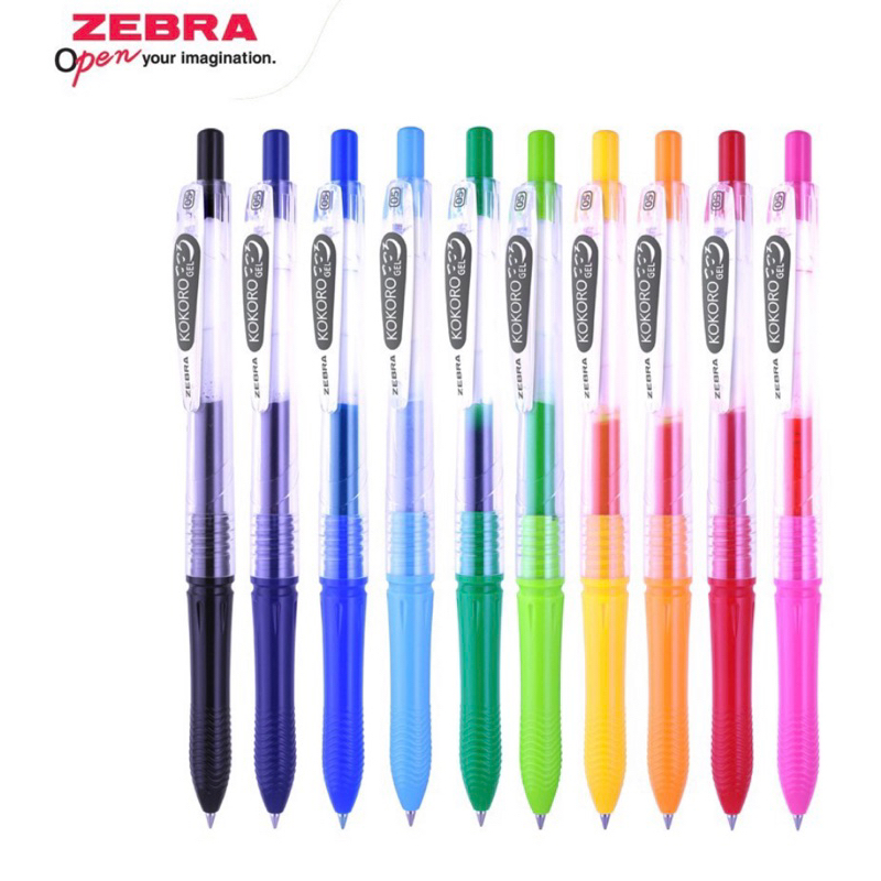 

[COD] Pulpen Gel Kokoro, Zebra Kokoro Color 0,5mm Pulpen Gel Warna Kokoro Zebra 0.5mm Bolpen Gel Pen Color 0,5 mm