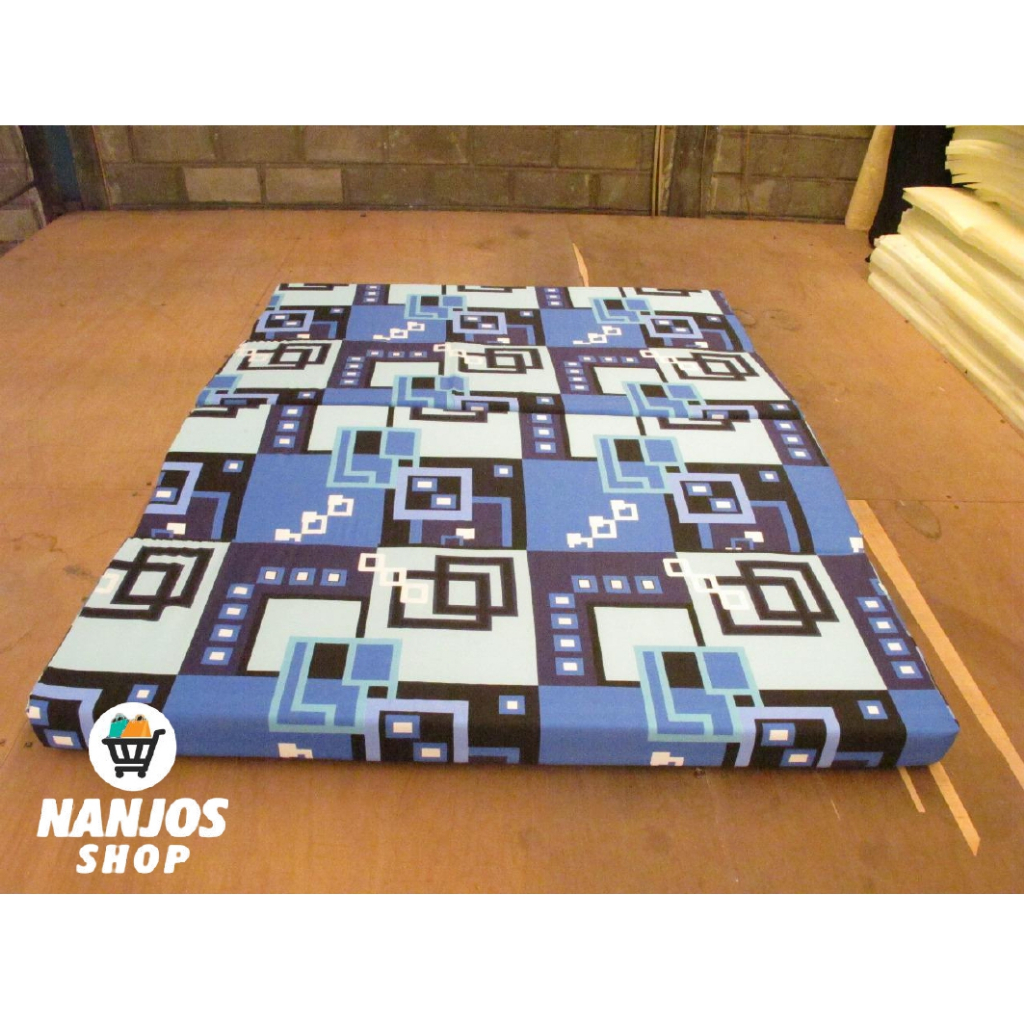 Kasur Lipat lp4 Extra Tebal Foam Matras Matress Spring Bed 120 x 200 Anti Kempes Garansi 5 Tahun