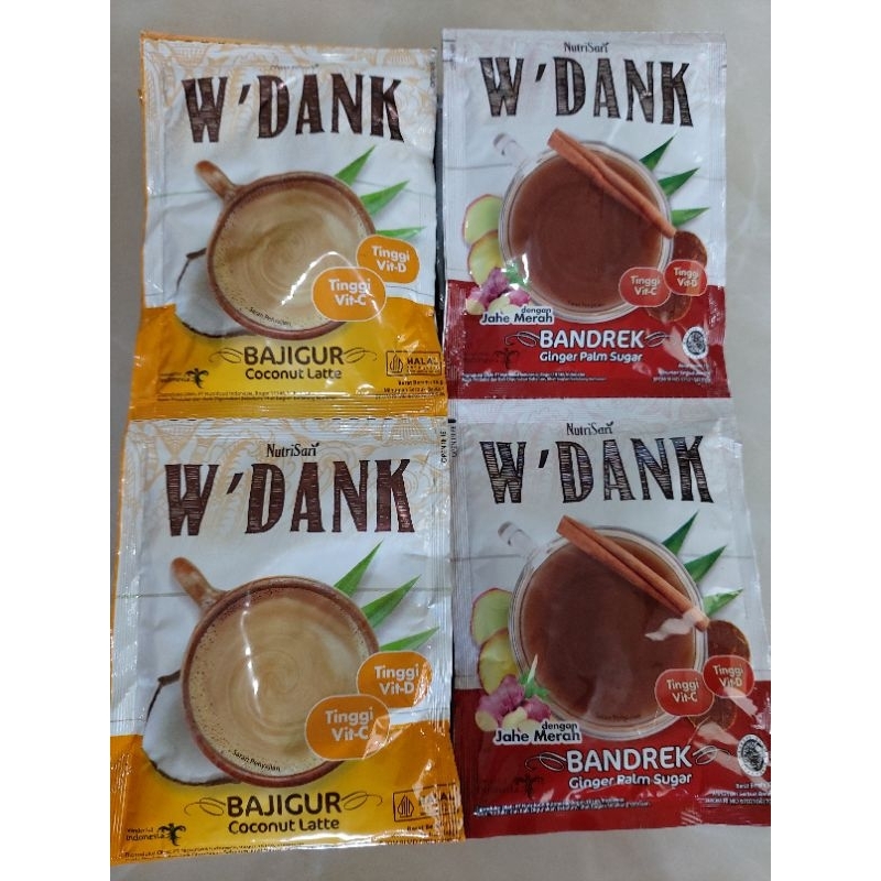 

Nutrisari WDANK BAJIGUR DAN WDANK BANDREK isi 10sacht