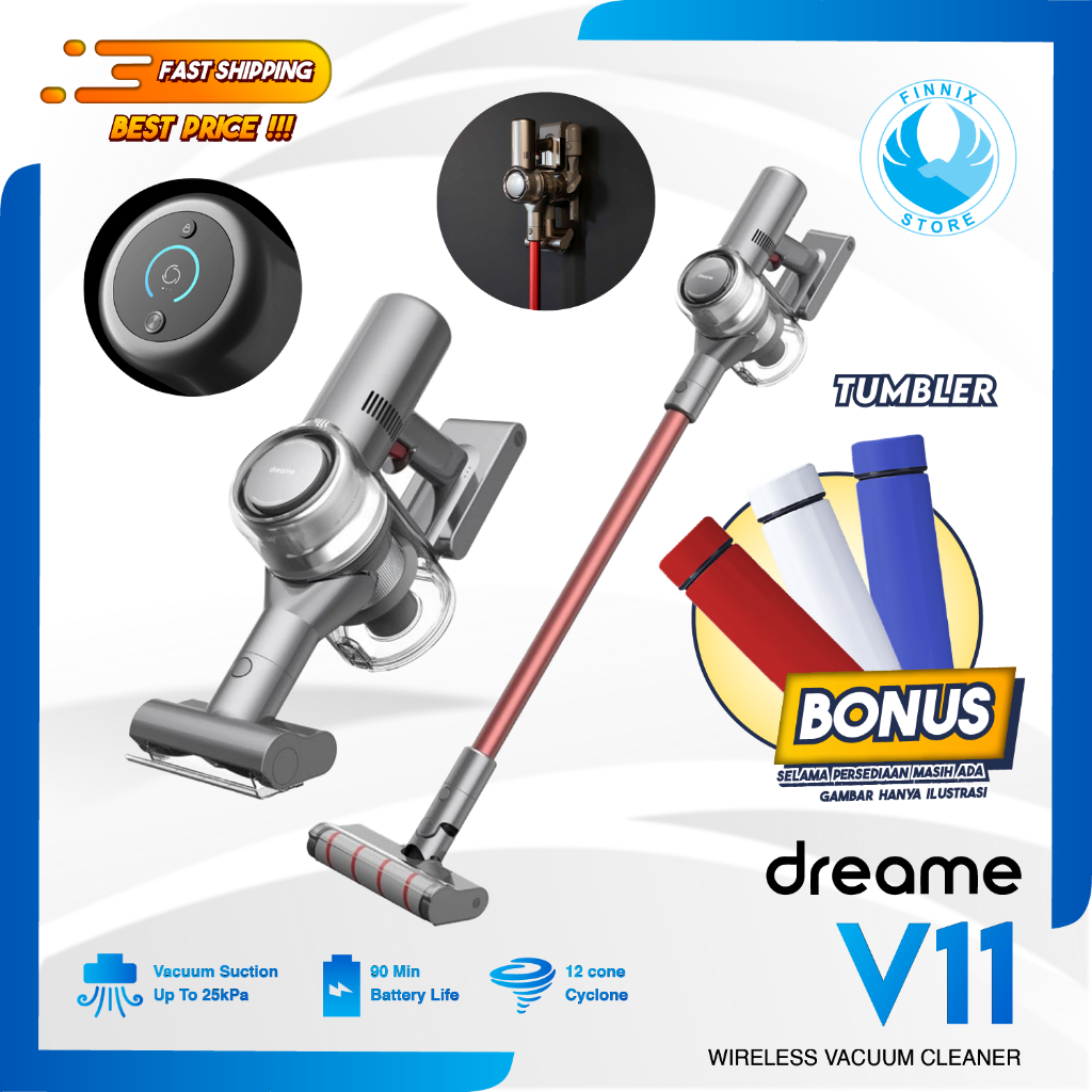 Dreame V11 Cordless Vacuum Cleaner - Penyedot Debu