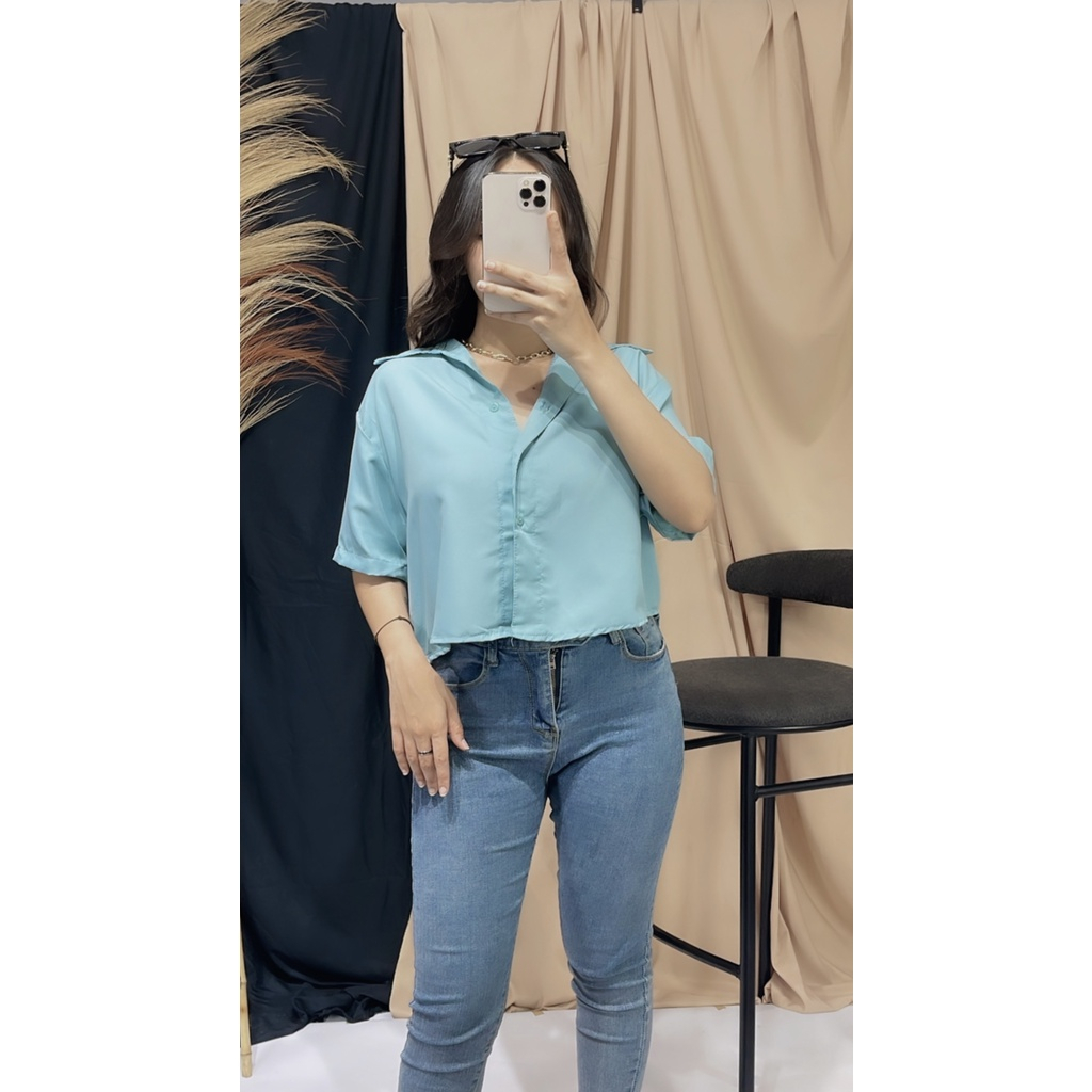 BOLERO CROP / KEMEJA ATASAN CROP