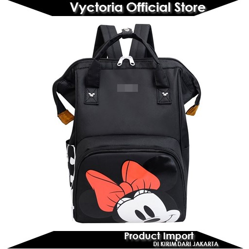 (COD) Vyctoria VOS9213 Tas Ransel Mickey Wanita Cantik Import Terbaru JT9213 BQ3530 9213 3530