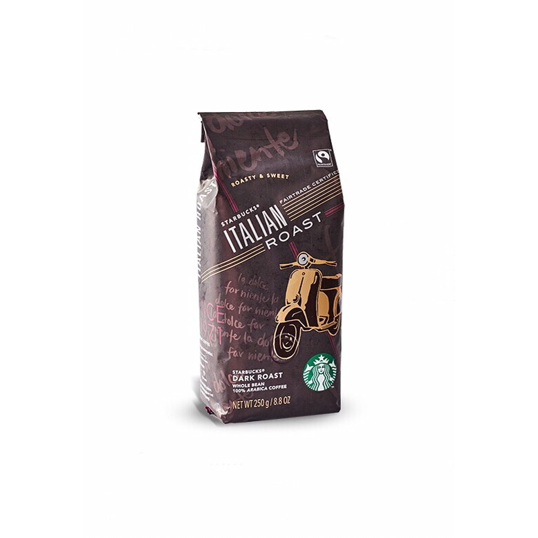 

KOPI STARBUCKS ITALIAN ROAST DARK ROAST WHOLE BEAN 250 GRAM