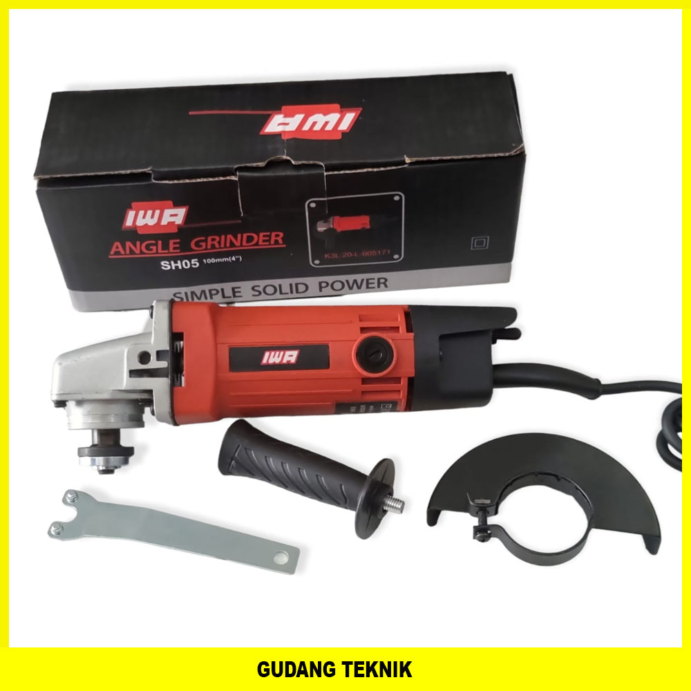 Mesin Gerinda Tangan Listrik SH 05A Mesin Selepan Alat Potong Keramik Besi Holo Grinda