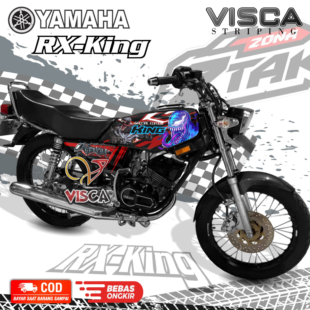 Decal RX KING Full Body - Stiker RX KING Full Body - Dekal RX KING Full Body - Striping RX KING Vari