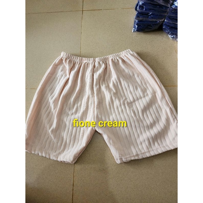 Celana Pendek Santai unisex combi knit premium