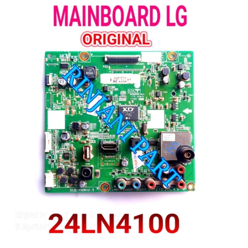 MAINBOARD MESIN TV LED LG 24LN4100 MB 24LN4100