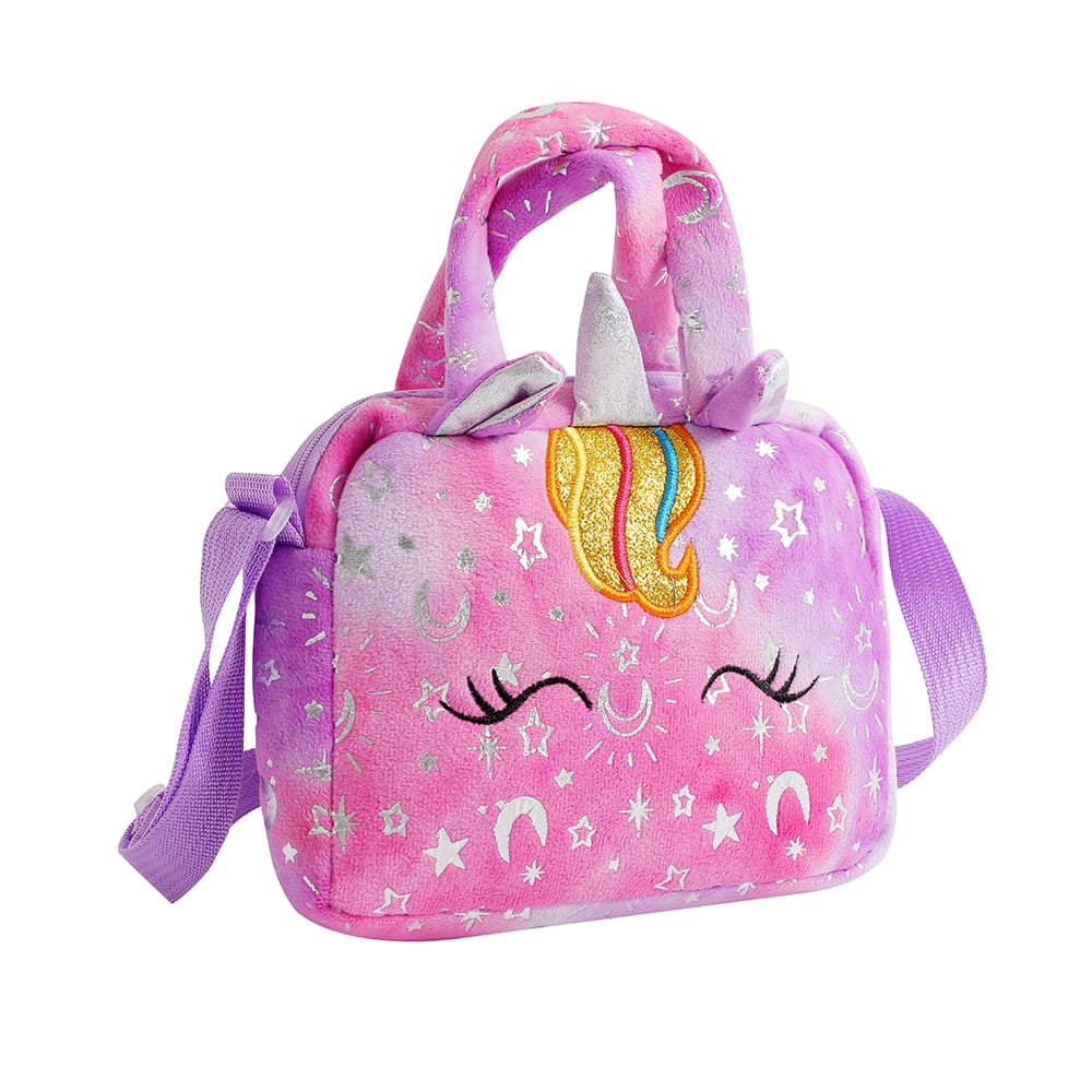 Tas Selempang Anak Perempuan Sling Bag Unicorn Motif Unicorn Star Bahan Halus SlingBag Cute Hadiah Ulang Tahun Anak perempuan kado ultah anak cewe