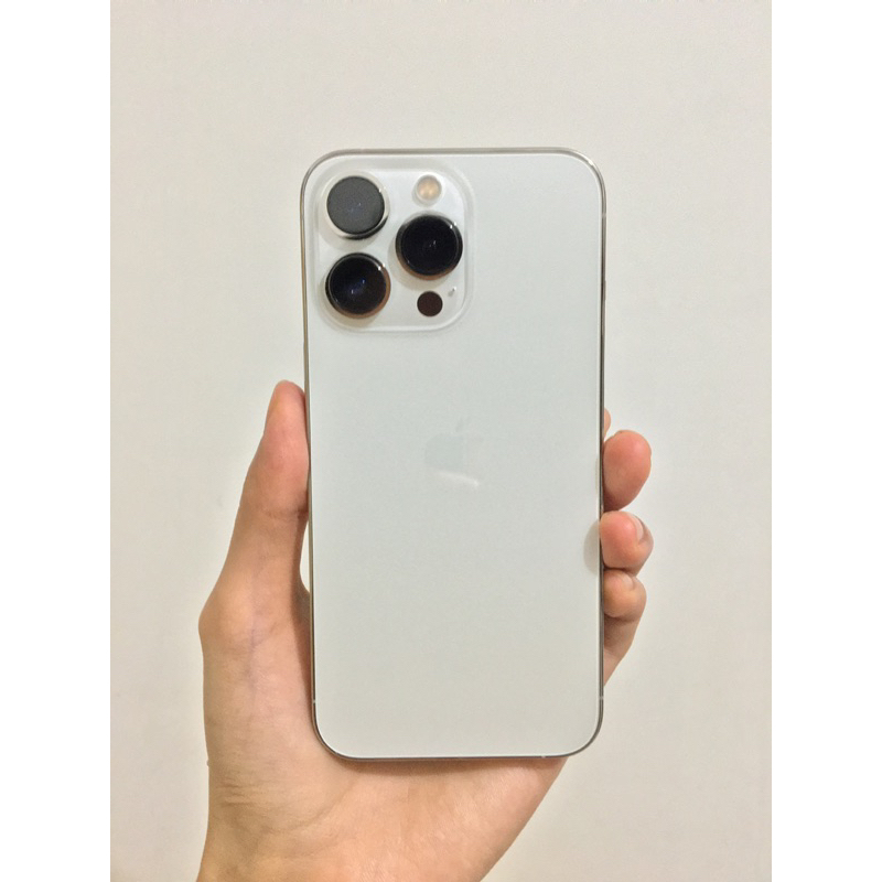 iPhone 13 Pro Silver 128gb Digimap / Ibox BH 100% Garansi April 2024