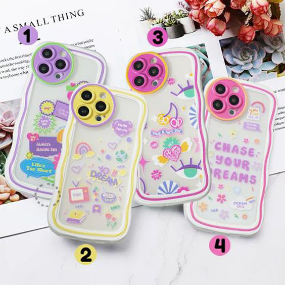 [GL-04] Case Gelombang Motif For All Type Smartphone - Wave Case - Kesing Gelombang - Softcase Gelom