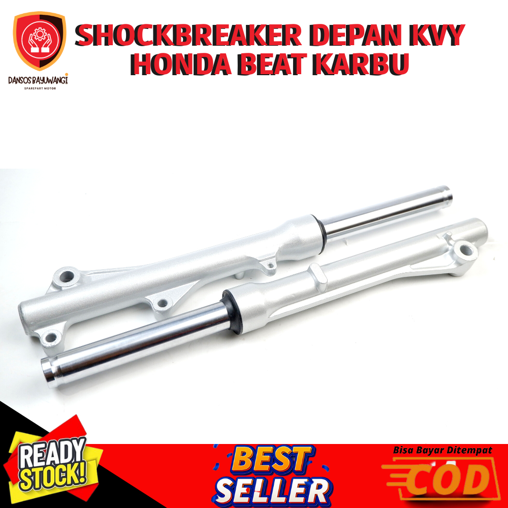 Shockbreaker Depan Assy Honda Beat Karbu / As Shock Depan Plus Tabung Honda Scoopy Karbu, Beat Karbu