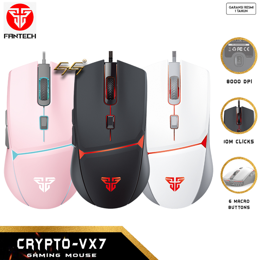 Mouse Gaming Fantech CRYPTO VX7 Gaming Mouse