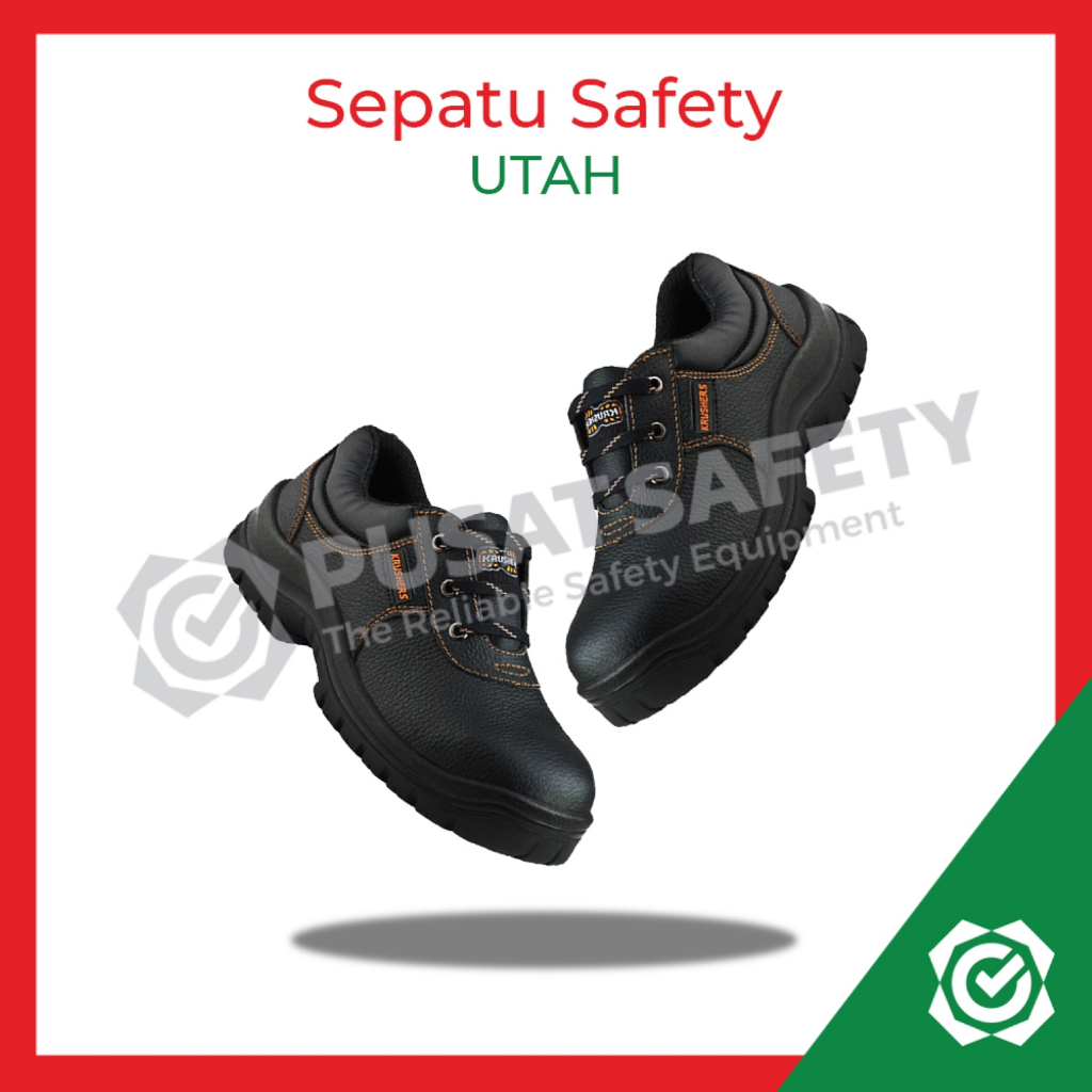 Sepatu Safety Kerja Proyek Krushers Utah