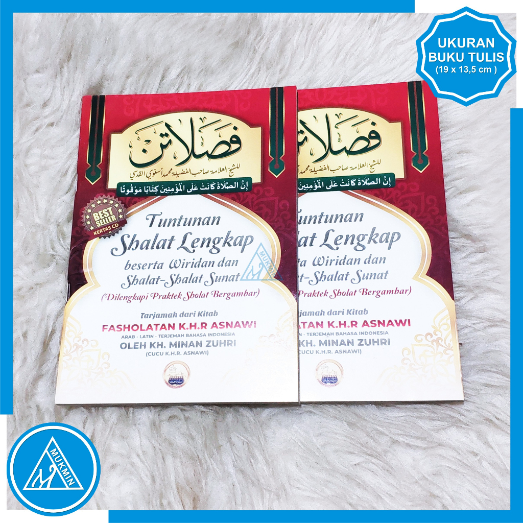 Buku Tuntunan Shalat Lengkap dan Wiridan Kh Minan Zuhri Menara Kudus