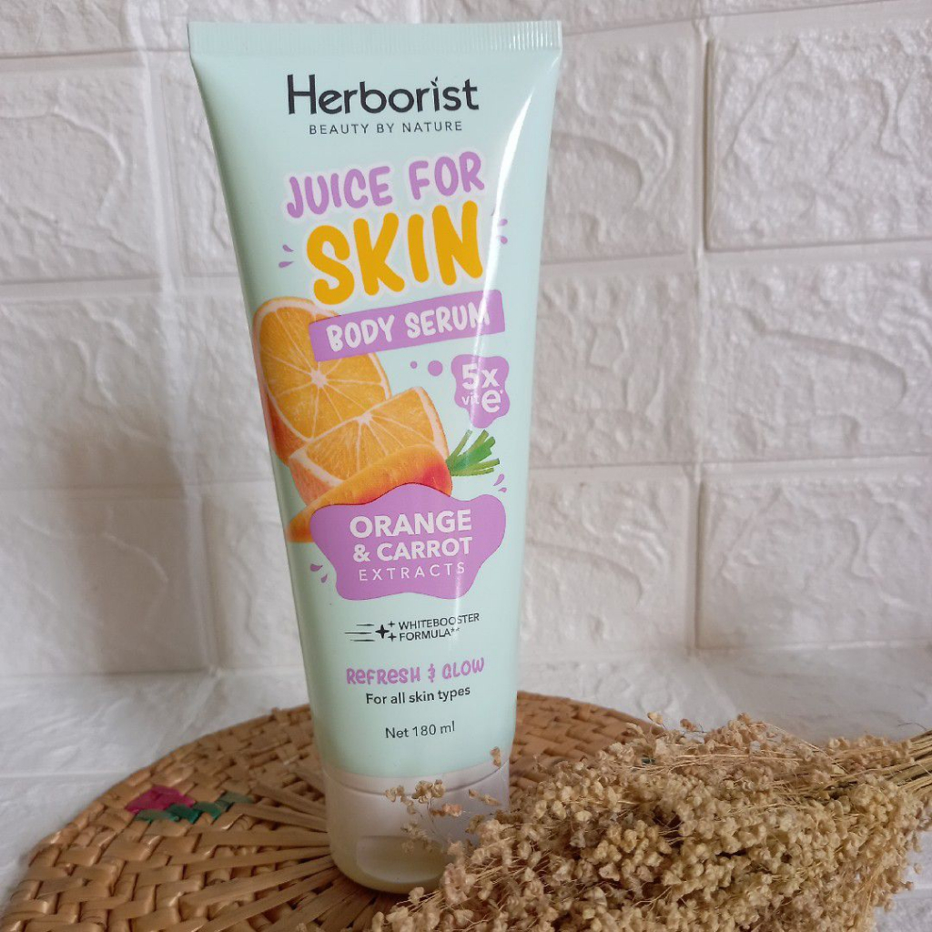 Herborist Body Serum Juice For Skin - 180ml-BODY SERUM Orange
