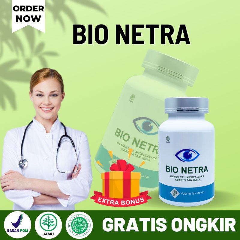 OBAT MATA HERBAL MINUS SILINDER DAN KATARAK BPOM | BIONETRA | BIO NETRA