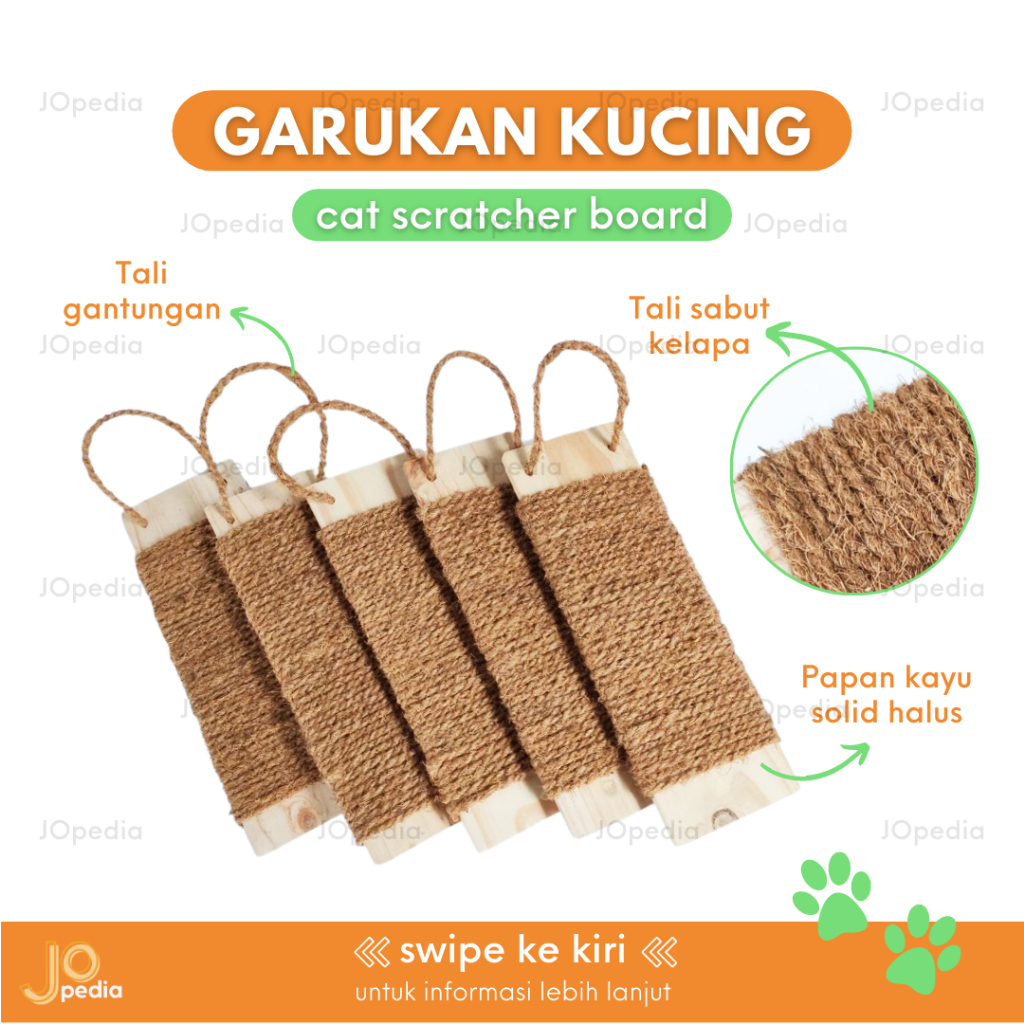 GARUKAN KUCING Papan Cakaran Kucing Mainan Cat Scratcher Board