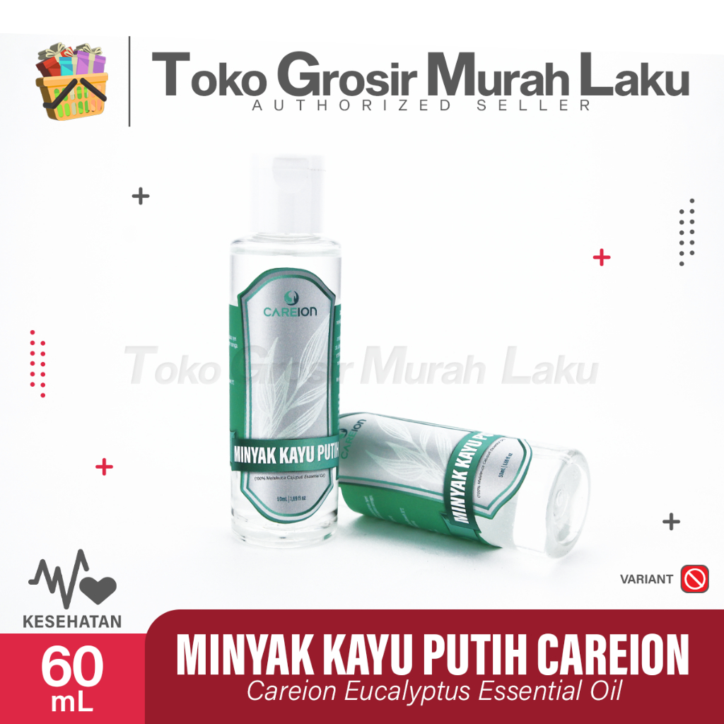 MINYAK KAYU PUTIH CAREION EUCALYPTUS ESSENTIAL OIL - 60 ml