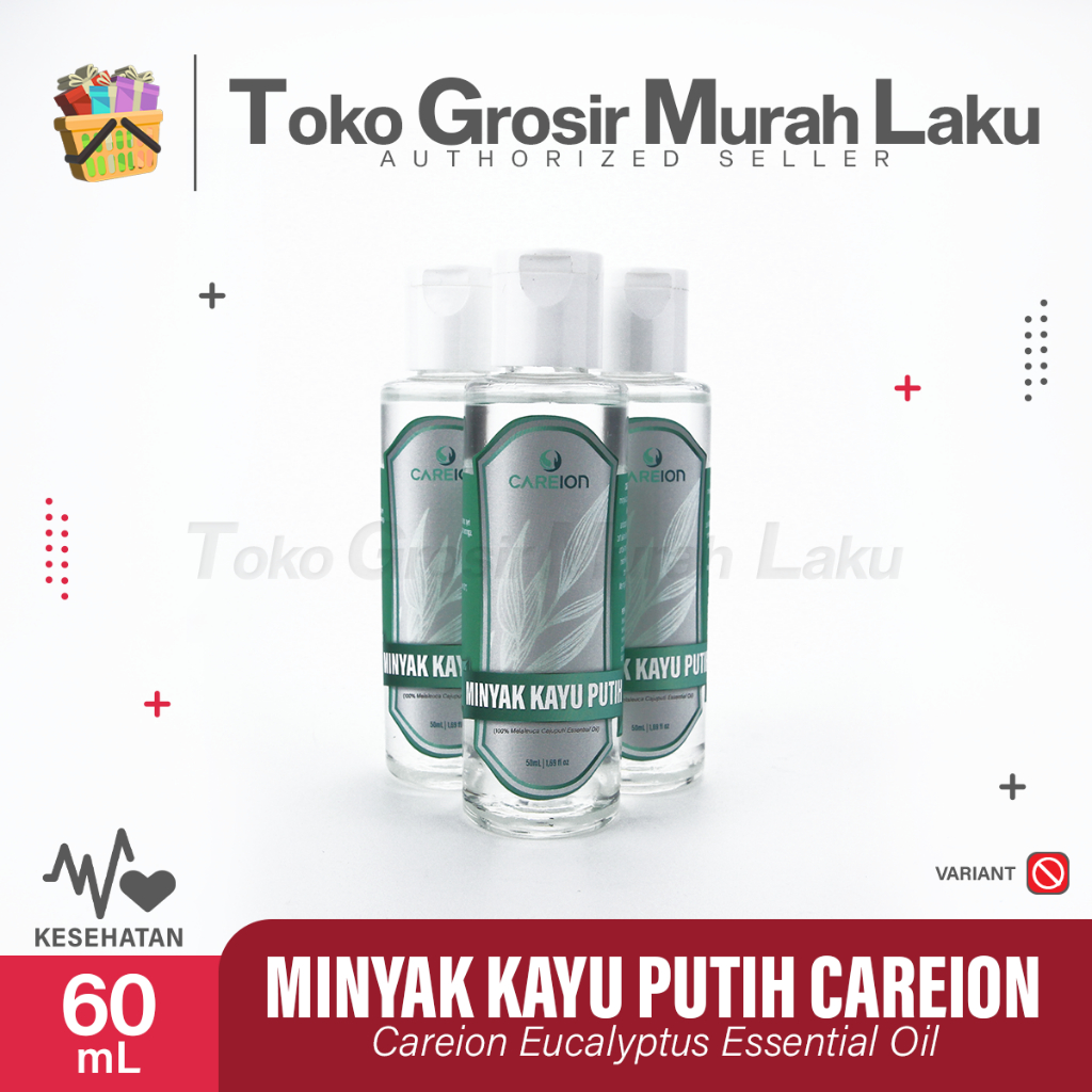 MINYAK KAYU PUTIH CAREION EUCALYPTUS ESSENTIAL OIL - 60 ml