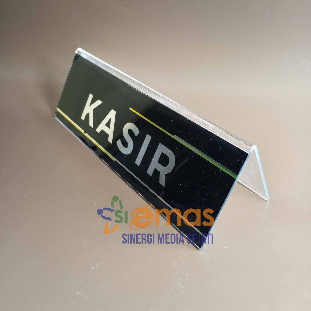 Akrilik Meja Kasir | Akrilik Kasir Elegan