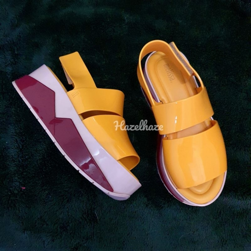 Melissa Sportech Wedges Platform Shoes Sandal ORIGINAL sendal jelly wanita flatform