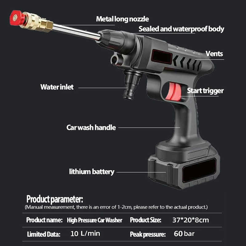 450W Alat Cuci Mobil