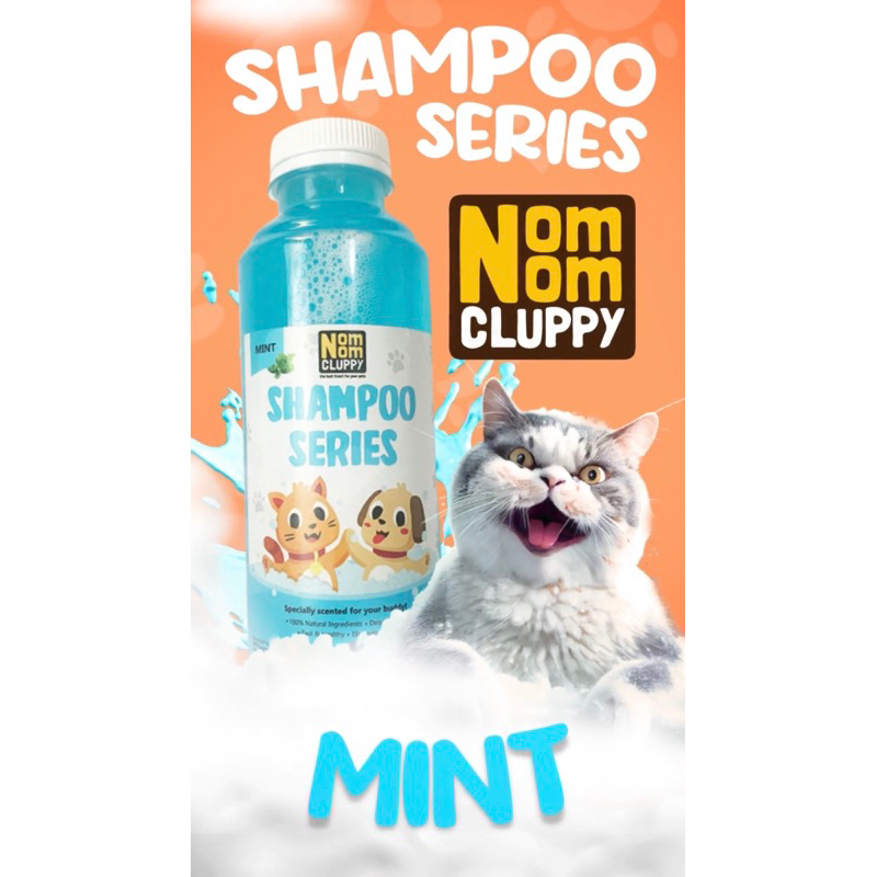 Shampoo NOMNOM CLUPPY Smooth 250ml shampoo kucing anjing