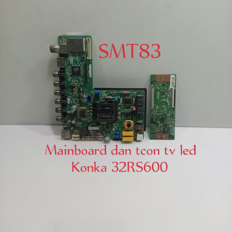 Mainboard dan tcon tv led konka 32RS600