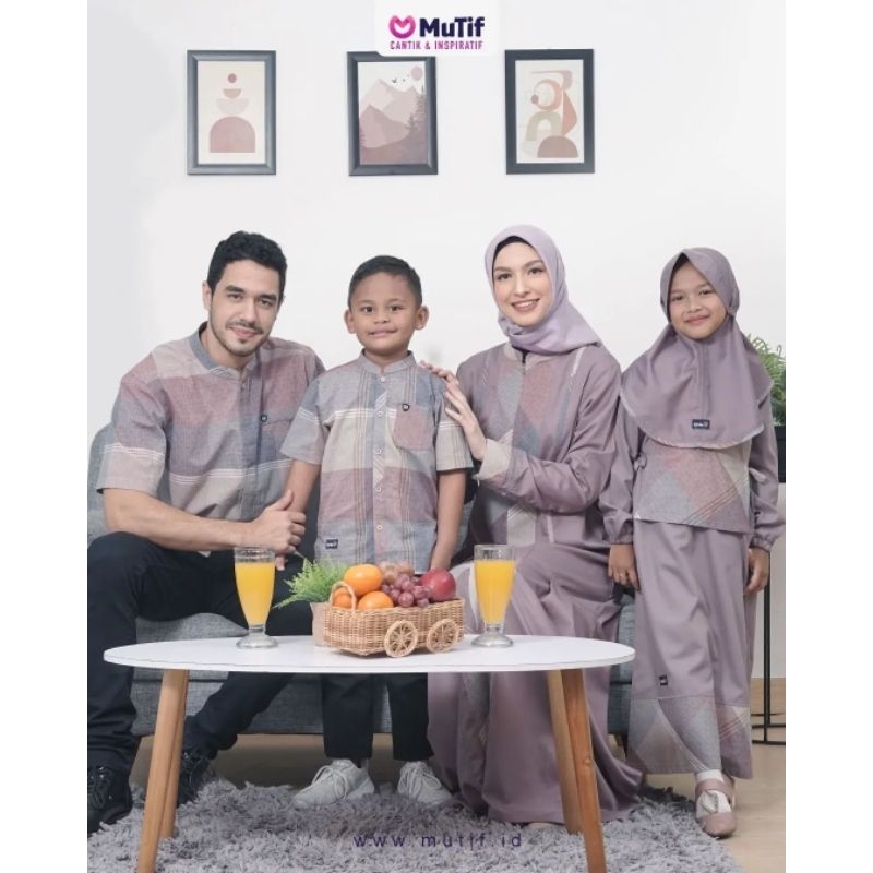 Sarimbit Mutif Alinka Quail Lilac / Sarimbit Mutif Terbaru 2023