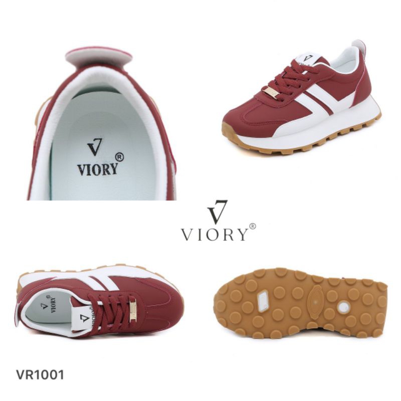 VIORY Sepatu Wanita Sneakers Running Sport Shoes #VR1001 ORIGINAL