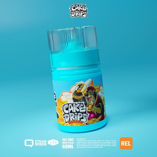 CAKE DRIPS &quot;BANANA&quot; BY JVS x STEAM QUEEN