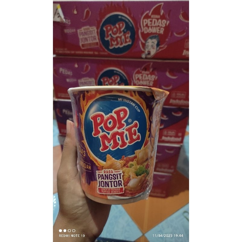 

Pop mie Rasa pangsit jontor