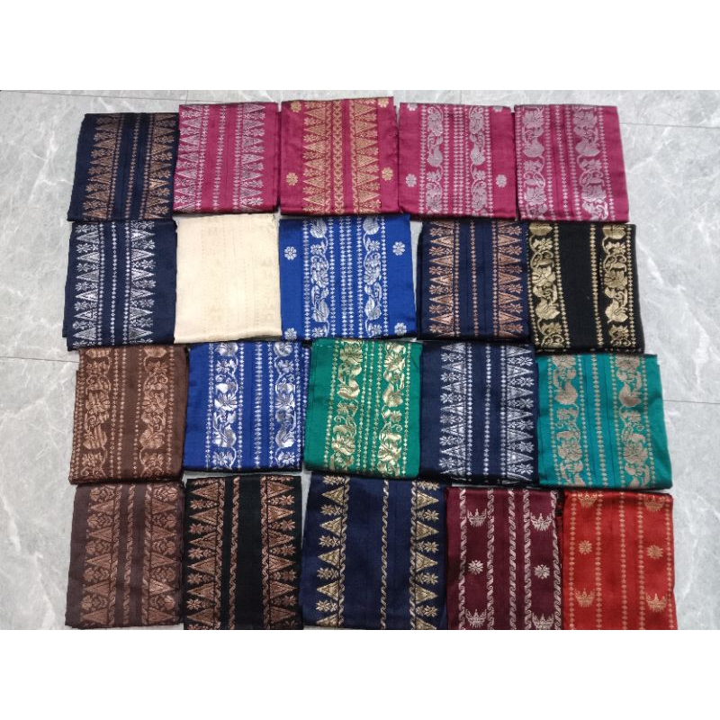 songket silungkang bahan baju