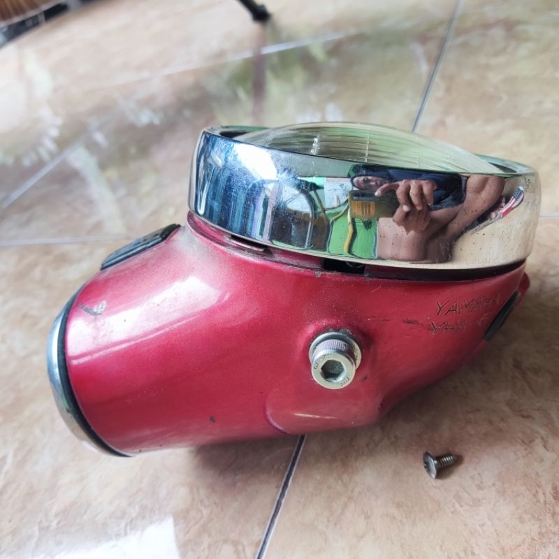 headlamp yamaha YG1 YG trail master Lampu depan spidometer jadul klasik