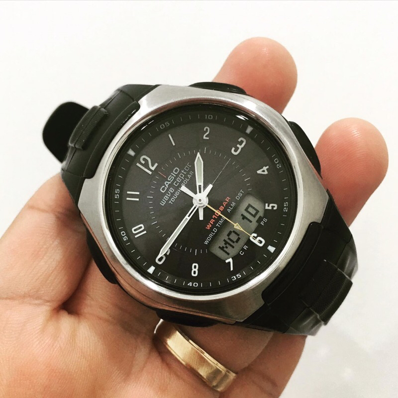 jam tangan pria casio Wave C3ptor WVa-430j tough solar