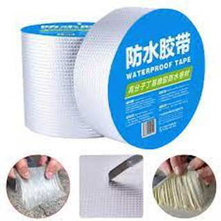 LAKBAN ANTI BOCOR 3M 5M / LAKBAN ALUMINIUM FOIL BUTYL WATERPROOF 3 METER 5 METER / LEM ANTI AIR ALUMINIUM TAPE SERBAGUNA