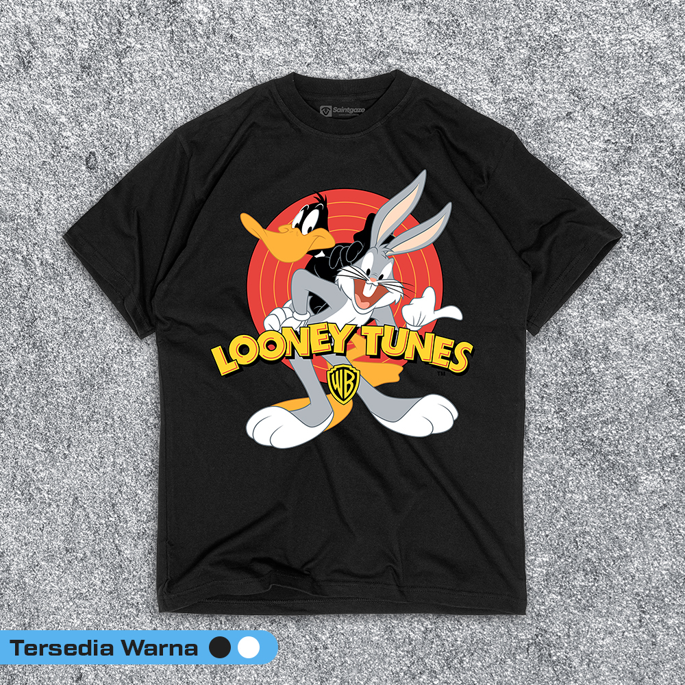 Cartoon - looney tunes bunny Kaos kartun dewasa original vintage laki laki wanita cowo cewe baju dis