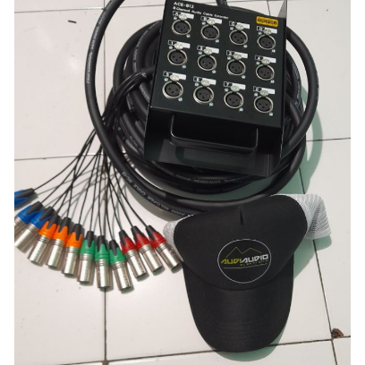 Kabel Snake isi 12Ch Komplit + Box Snake Dan Conektornya 20Meter