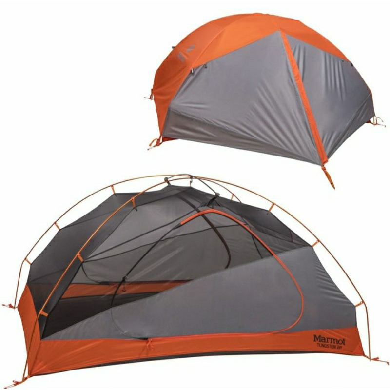 TENDA CAMPING PICNIC HIKING TENT ULTRALIGHT ORIGINAL MARMOT TUNGSTEN 2 KAPASITAS 2 0RANG