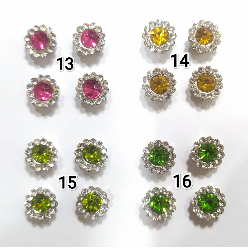 Diamond cangkang / Permata Cangkang Bunga 8 mm, 2000 pcs [Grosir]