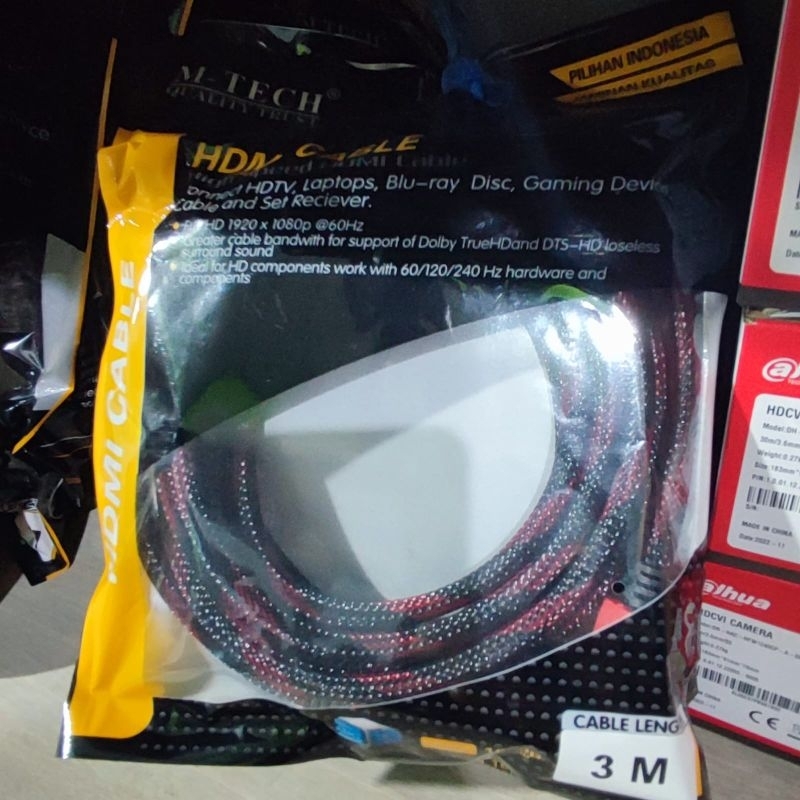 Kabel HDMI M-Tech / Dexicon (3 meter)