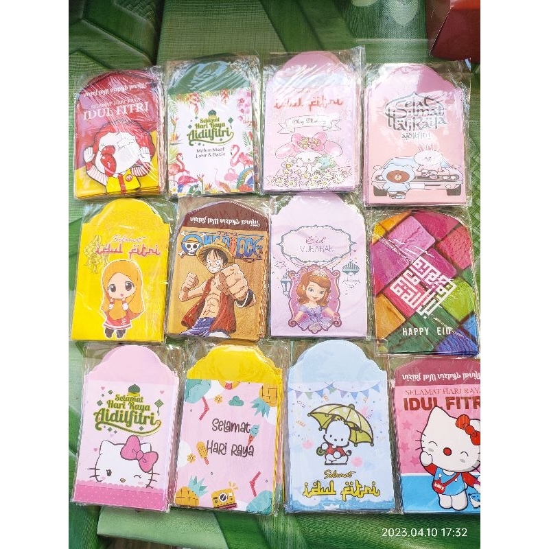 

amplop lebaran medium isi 8 harga 4000 murah cantik