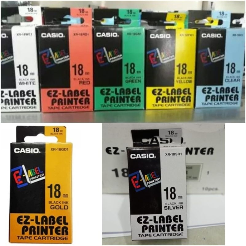

PITA / EZ LABEL PRINTER CASIO 18MM ORIGINAL