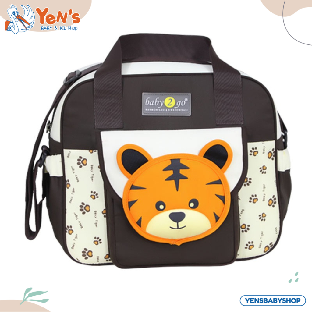 BABY 2 GO Medium Bag Tiger Series - b2t1209