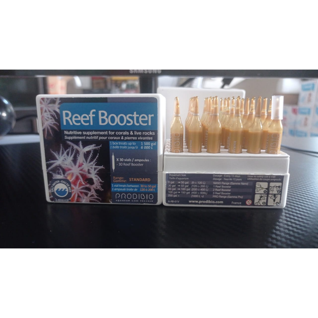 PRODIBIO REEF BOOSTER 1 VIAL NUTRITIVE SUPPLEMENT FOR CORALS