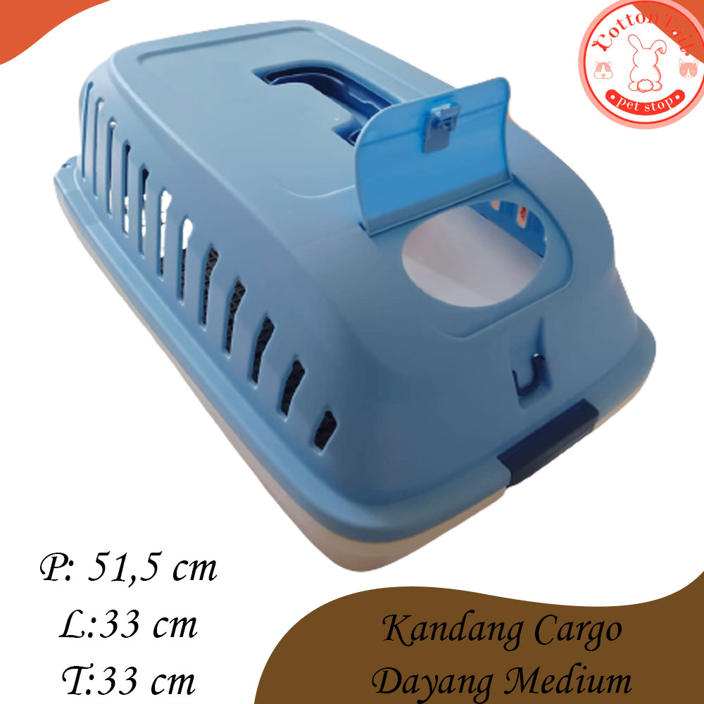 Pet Cargo DAYANG Size Medium Pet Carrier Dayang MINUSAN BACA DESKRIPSI